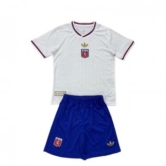 Camiseta Lyon Anniversary Nino 24-25 Blanco