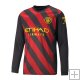 Camiseta Manchester City 2ª Manga Larga 22-23