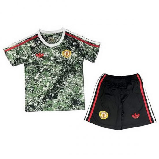 Camiseta Manchester United X Stone Roses Nino 24-25 - Haga un click en la imagen para cerrar