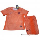 Camiseta Paises Bajos 1ª Nino 2023