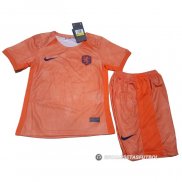 Camiseta Paises Bajos 1ª Nino 2023