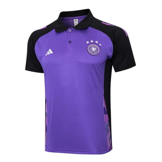 Camiseta Polo del Alemania 24-25 Purpura - Haga un click en la imagen para cerrar