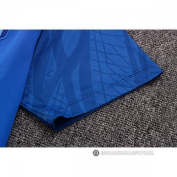 Camiseta Polo del Atletico Madrid 22-23 Azul Oscuro