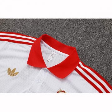 Camiseta Polo del Bayern Munich 125 Aniversario 25-26 Blanco