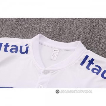 Camiseta Polo del Brasil 2022-23 Blanco