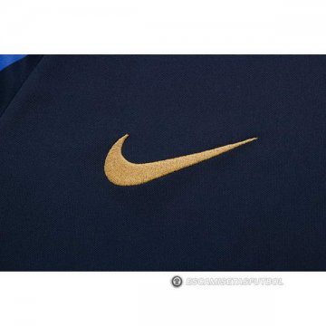 Camiseta Polo del Francia 22-23 Azul Oscuro