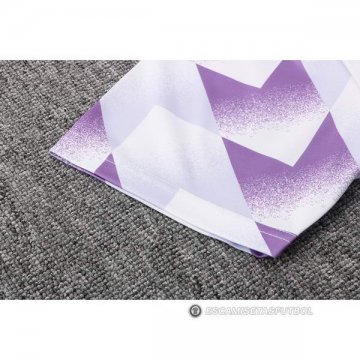 Camiseta Polo del Real Madrid 22-23 Blanco y Purpura