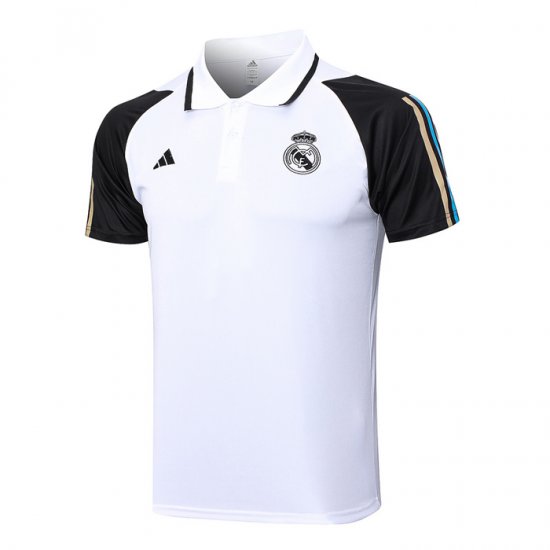 Camiseta Polo del Real Madrid 23-24 Blanco - Haga un click en la imagen para cerrar