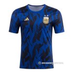 Camiseta Pre Partido del Argentina 2022 Azul