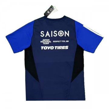 Camiseta Pre Partido del Japon 2023 Azul