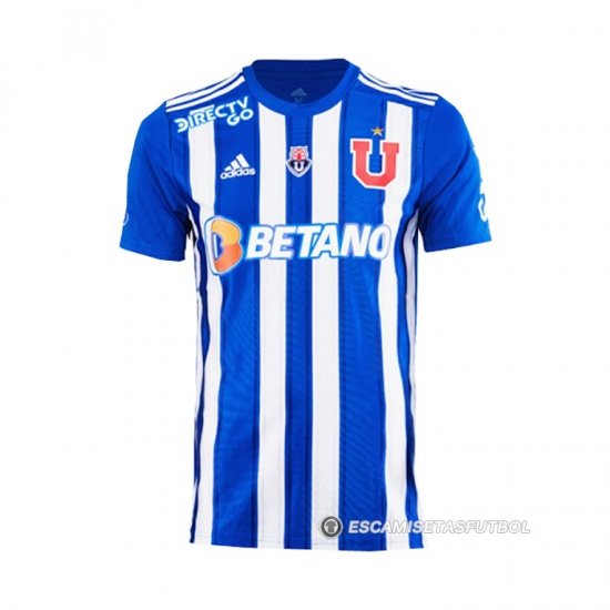 Camiseta Pre Partido del Universidad de Chile 2022 Azul - Haga un click en la imagen para cerrar