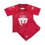 Camiseta Pumas UNAM Portero Nino 22-23 Rosa