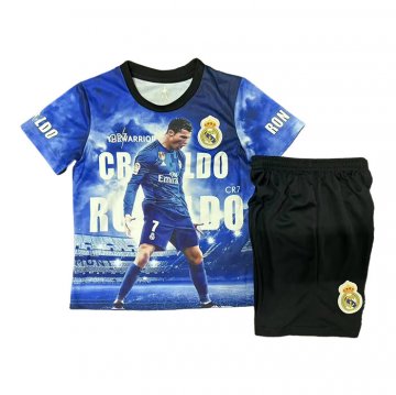 Camiseta Real Madrid Ronaldo Special Nino 25-26 Azul