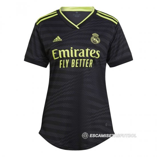 Camiseta Real Madrid 3ª Mujer 22-23 - Haga un click en la imagen para cerrar