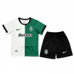Camiseta Sporting Special Nino 25-26 Blanco Verde
