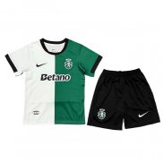 Camiseta Sporting Special Nino 25-26 Blanco Verde