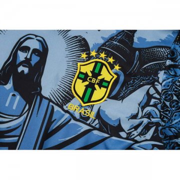 Camiseta de Entrenamiento Brasil Jesus 24-25 Azul