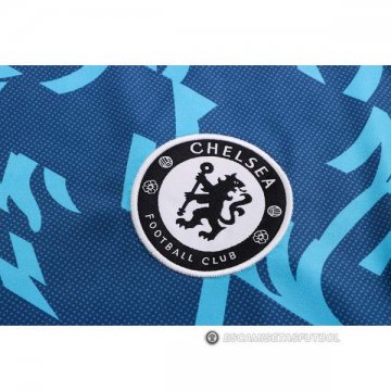 Camiseta de Entrenamiento Chelsea 2022-23 Azul