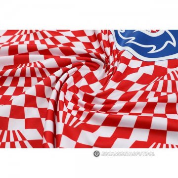 Camiseta de Entrenamiento Chelsea 22-23 Rojo y Blanco