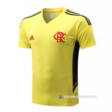 Camiseta de Entrenamiento Flamengo 22-23 Amarillo