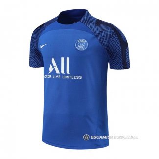 Camiseta de Entrenamiento Paris Saint-Germain 2022-23 Azul