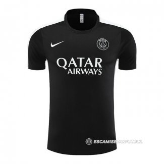 Camiseta de Entrenamiento Paris Saint-Germain 23-24 Negro
