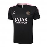 Camiseta de Entrenamiento Paris Saint-Germain Jordan 2024-25 Negro