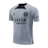 Camiseta de Entrenamiento Paris Saint-Germain Jordan 22-23 Gris
