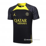 Camiseta de Entrenamiento Paris Saint-Germain Jordan 23-24 Negro