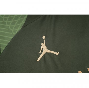 Camiseta de Entrenamiento Paris Saint-Germain Jordan 24-25 Verde