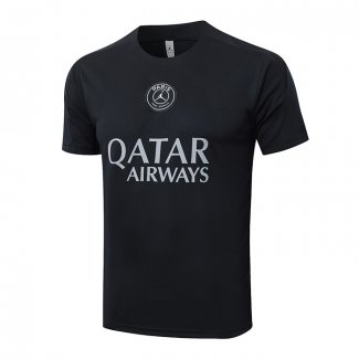Camiseta de Entrenamiento Paris Saint-Germain Jordan 25-26 Negro