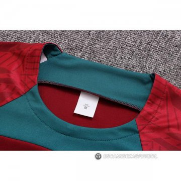Camiseta de Entrenamiento Portugal 22-23 Rojo