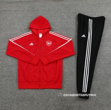 Chandal con Capucha del Arsenal 22-23 Rojo