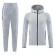 Chandal con Capucha del Barcelona 2025 Gris