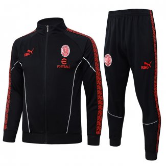 Chandal de Chaqueta del AC Milan 25-26 Negro