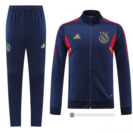 Chandal de Chaqueta del Ajax 22-23 Azul - Haga un click en la imagen para cerrar