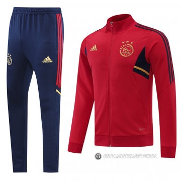 Chandal de Chaqueta del Ajax 22-23 Rojo