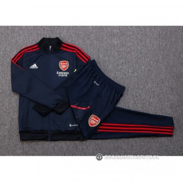 Chandal de Chaqueta del Arsenal Nino 22-23 Azul