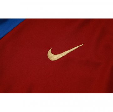 Chandal de Chaqueta del Barcelona 24-25 Rojo y Azul