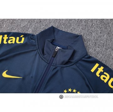 Chandal de Chaqueta del Brasil 22-23 Azul