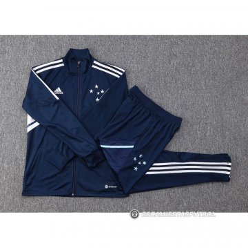 Chandal de Chaqueta del Cruzeiro 22-23 Azul
