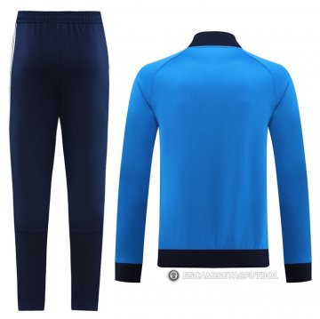 Chandal de Chaqueta del Italia 2022 Azul y Negro