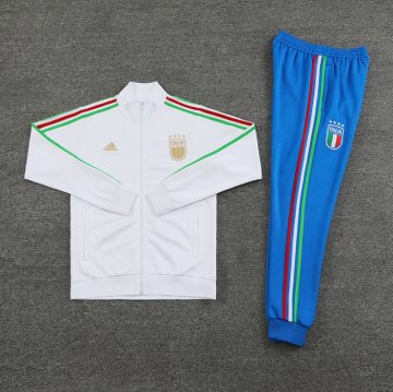 Chandal de Chaqueta del Italia 24-25 Blanco