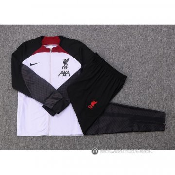 Chandal de Chaqueta del Liverpool Nino 22-23 Purpura