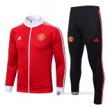 Chandal de Chaqueta del Manchester United 2022-2023 Rojo