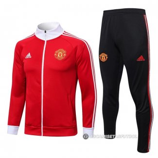 Chandal de Chaqueta del Manchester United 2022-2023 Rojo