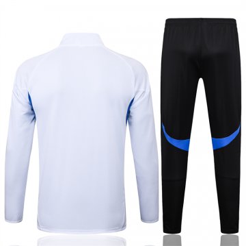 Chandal de Chaqueta del Manchester United Nino 25-26 Blanco