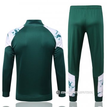 Chandal de Chaqueta del Palmeiras 22-23 Verde