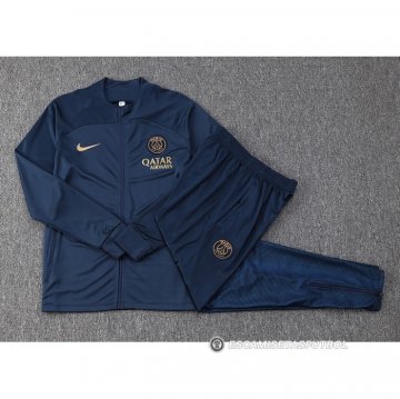 Chandal de Chaqueta del Paris Saint-Germain 23-24 Azul