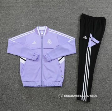 Chandal de Chaqueta del Real Madrid 2022-23 Purpura